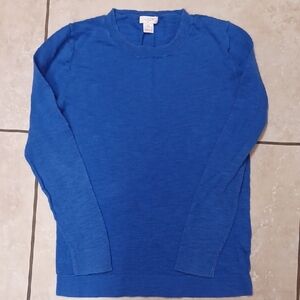 J. Crew 100% Cotton Classic Crewneck Sweater